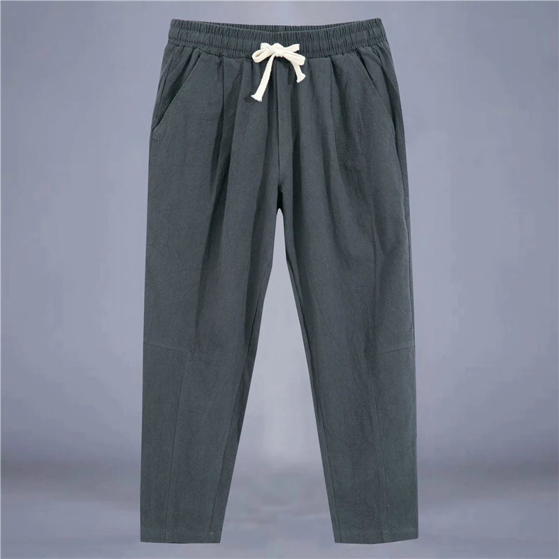 LinenEase Drawstring Pants