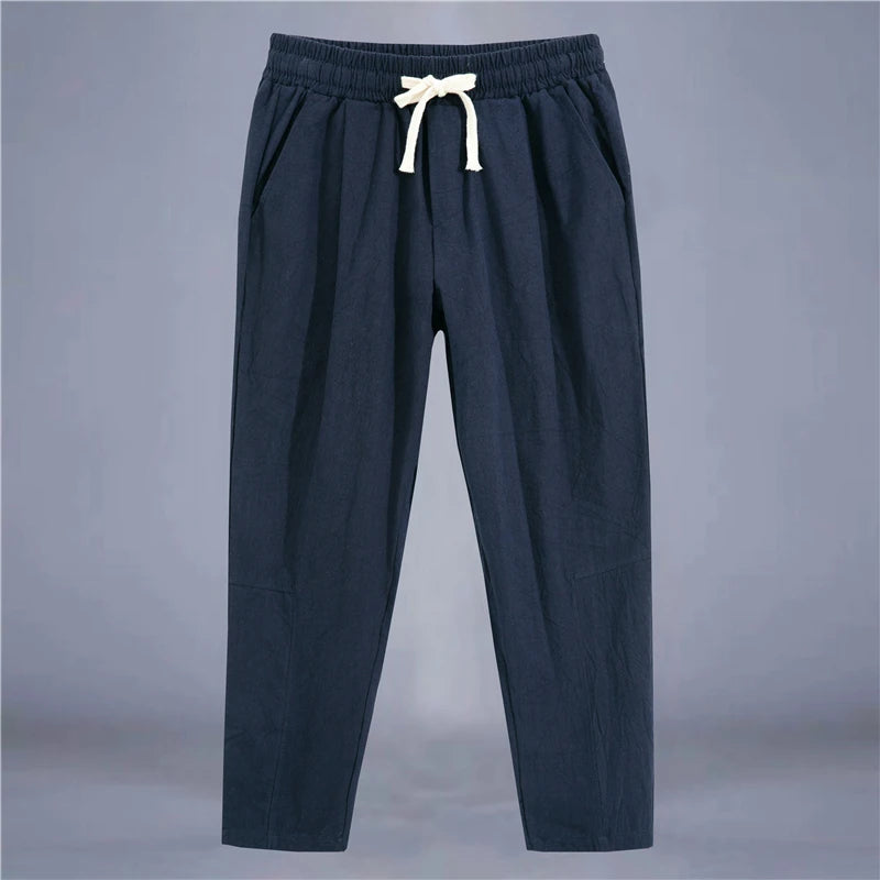 LinenEase Drawstring Pants