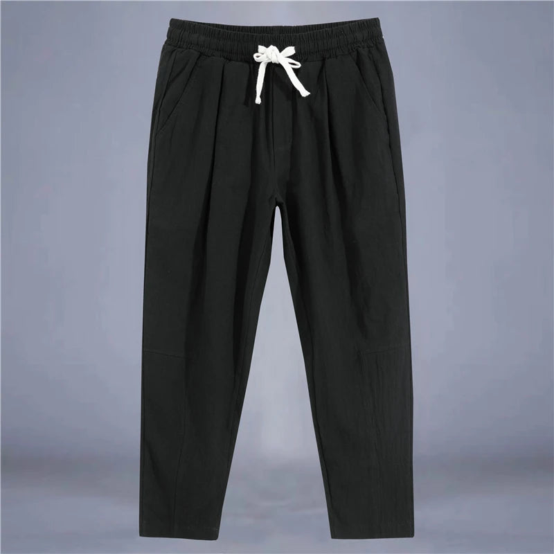 LinenEase Drawstring Pants